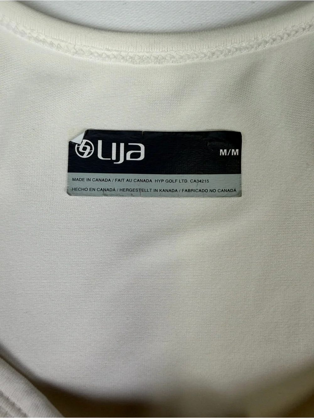 Lija White Zip-Front Sleeveless Tennis Dress -medium - Picture 7 of 16